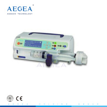 АГ-SP001 Электрический лучшие Китай дешевые производитель медсестра инъекции один канал используется портативный насос вливания шприца цена 